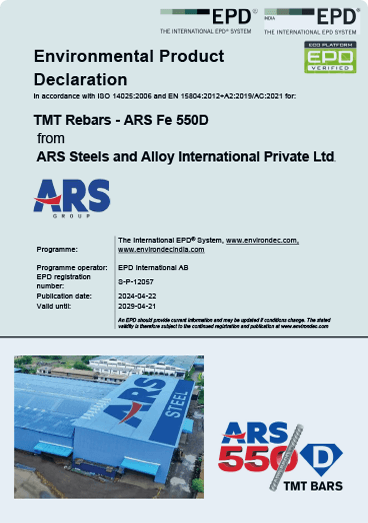 Environmental Product Declaration Certificate